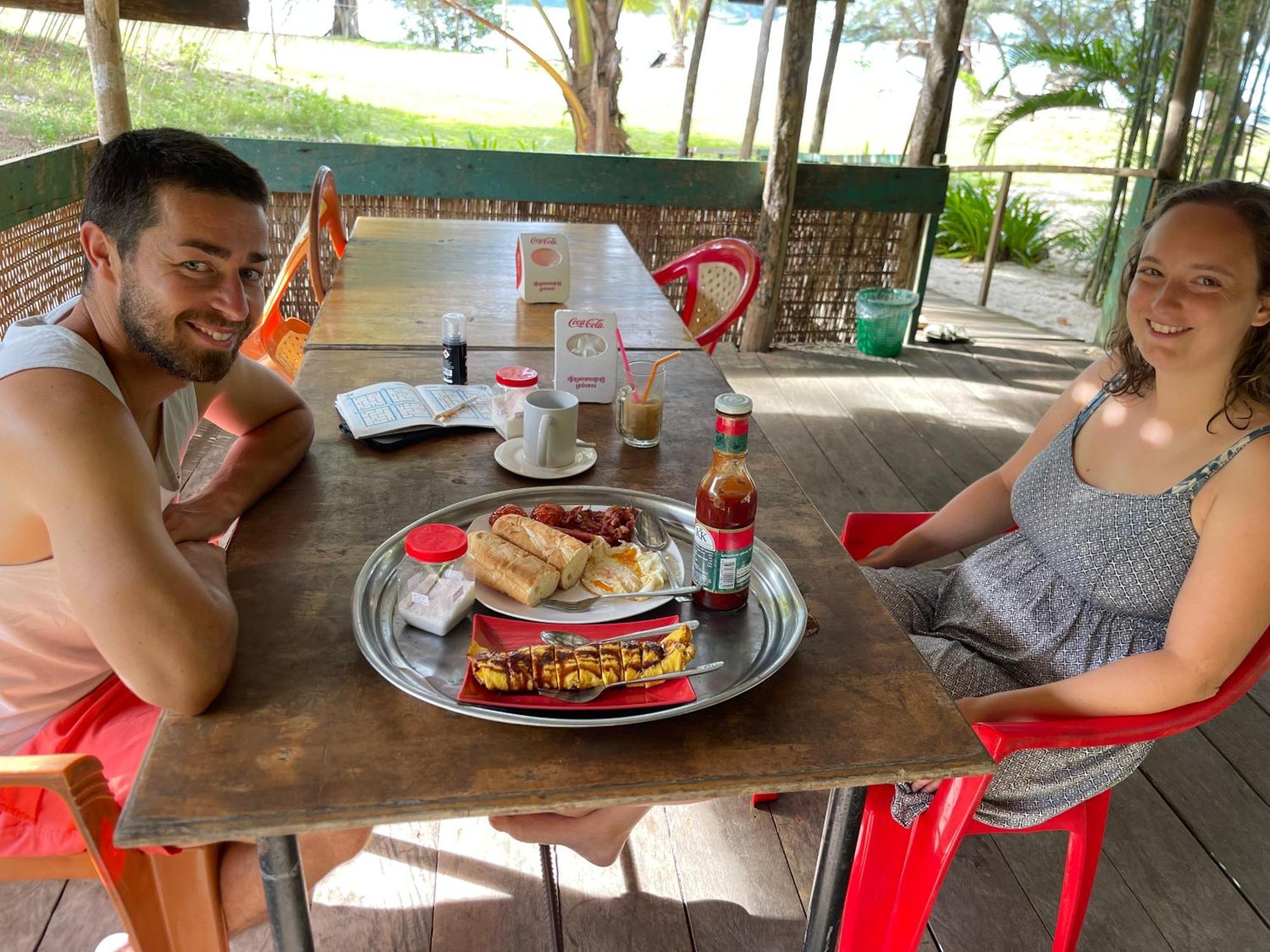 Albergue Naks Shack Koh Ta Kiev Exterior foto